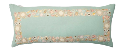 Coussin Décoratif Essenza Veroniq Surf Green (40 x 90 cm)