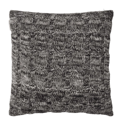 Coussin Décoratif Marc O'Polo Ainaa Black (50 x 50 cm)