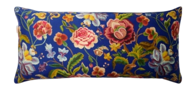 Coussin Décoratif Essenza Roselina Ultra Marine Bleu (40 x 90 cm)