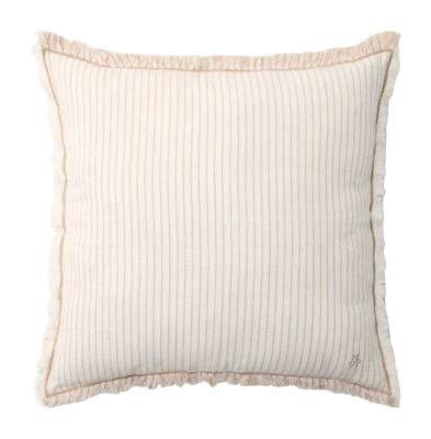 Coussin Décoratif Marc O'Polo Fine Stripe Dark Sand (40 x 60 cm)