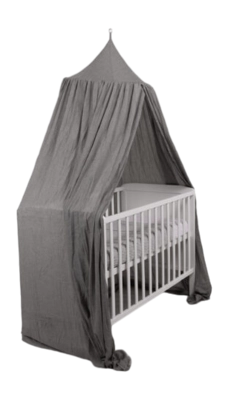 Support pour Moustiquaire Deconet Baby Canopy Grey 400 x 100 x 220 cm