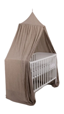 Support pour Moustiquaire Deconet Baby Canopy Brown 400 x 100 x 220 cm