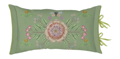 Coussin Décoratif Pip Studio Bamboleo Green (35 x 60 cm)