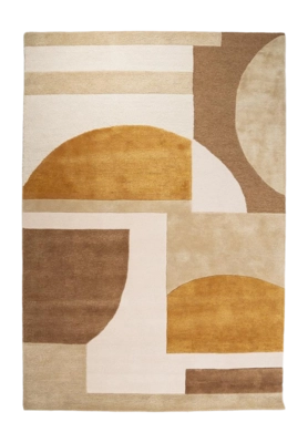 Tapis By-Boo Kazi Mustard (190 x 290 cm)