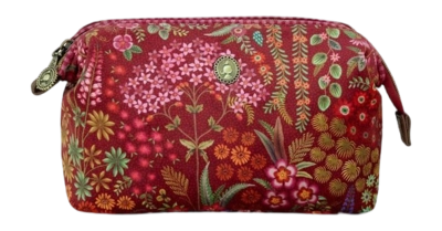 Trousse de Toilette Pip Studio Cooper Cosmetic Purse Medium Querida Velvet Red