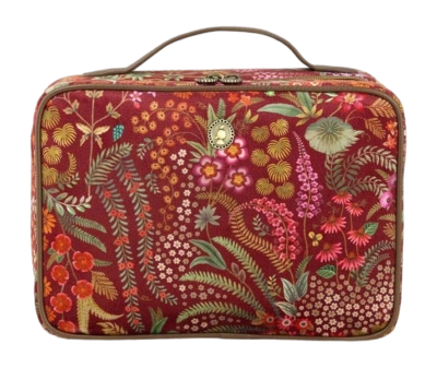 Trousse de Toilette Pip Studio Casey Beauty Case Querida Velvet Red