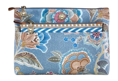 Trousse de Toilette Pip Studio Caryn Cosmetic Bags Combi Matata Blue