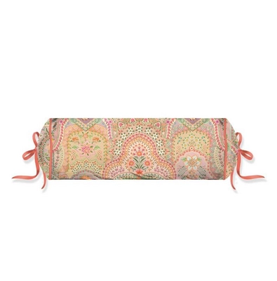 Coussin Décoratif Pip Studio Jabali Flower Roll Rouge Corail (22 x 70 cm)