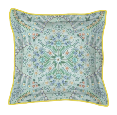 Coussin Décoratif Pip Studio Alfombra Square Bleu Clair (45 x 45 cm)