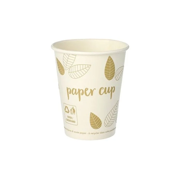 Gobelet en carton - 0,2 L PAP STAR Pure ZERO Lot de 50