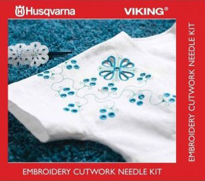 Kit d'aiguille de broderie cutwork Husqvarna