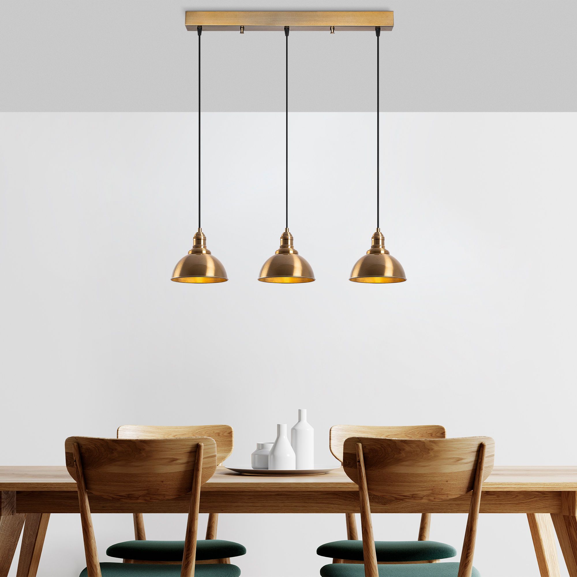 Lustre Vintage en métal | Fulgor | Hauteur réglable