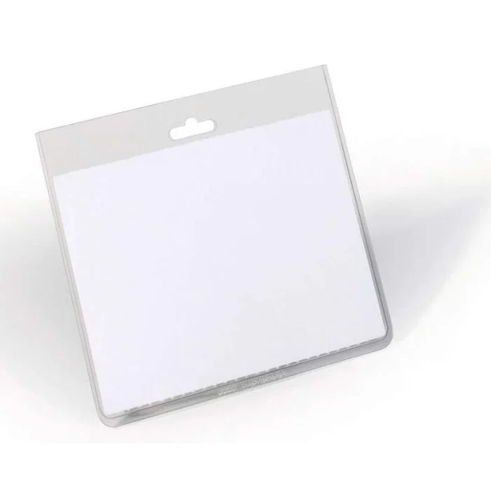 Badges horizontaux sans clip - 90 x 60 mm DURABLE Lot de 20