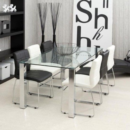 Table à manger Kenji 180x90 - gris