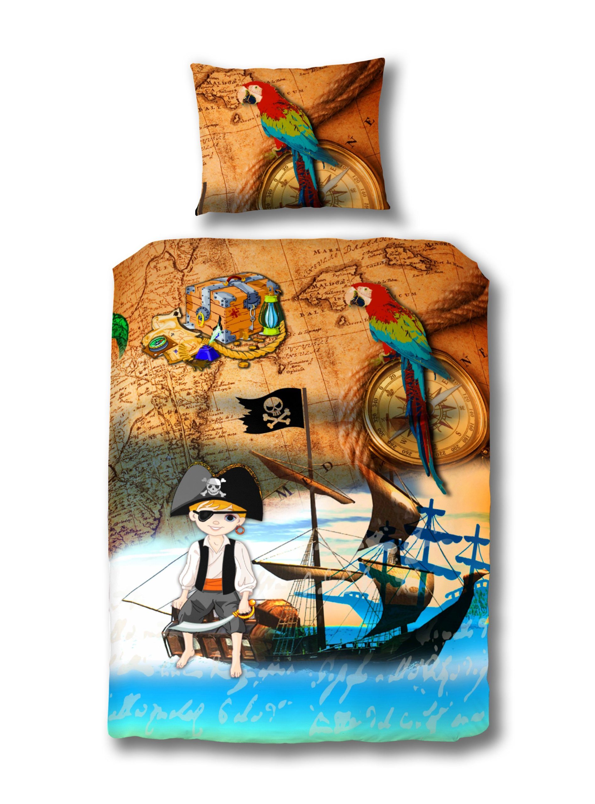 Housse de couette Pirate