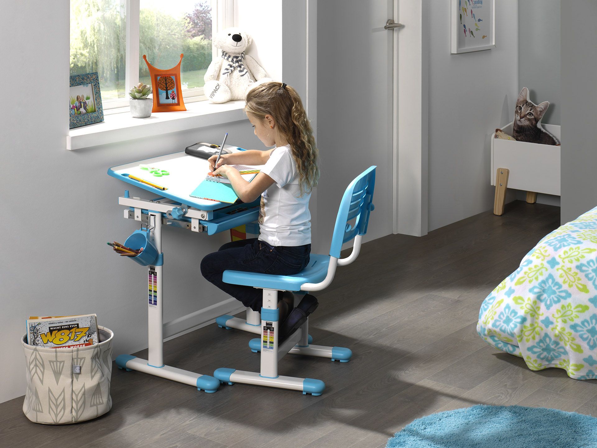 Bureau enfant Comfortline 201 - bleu