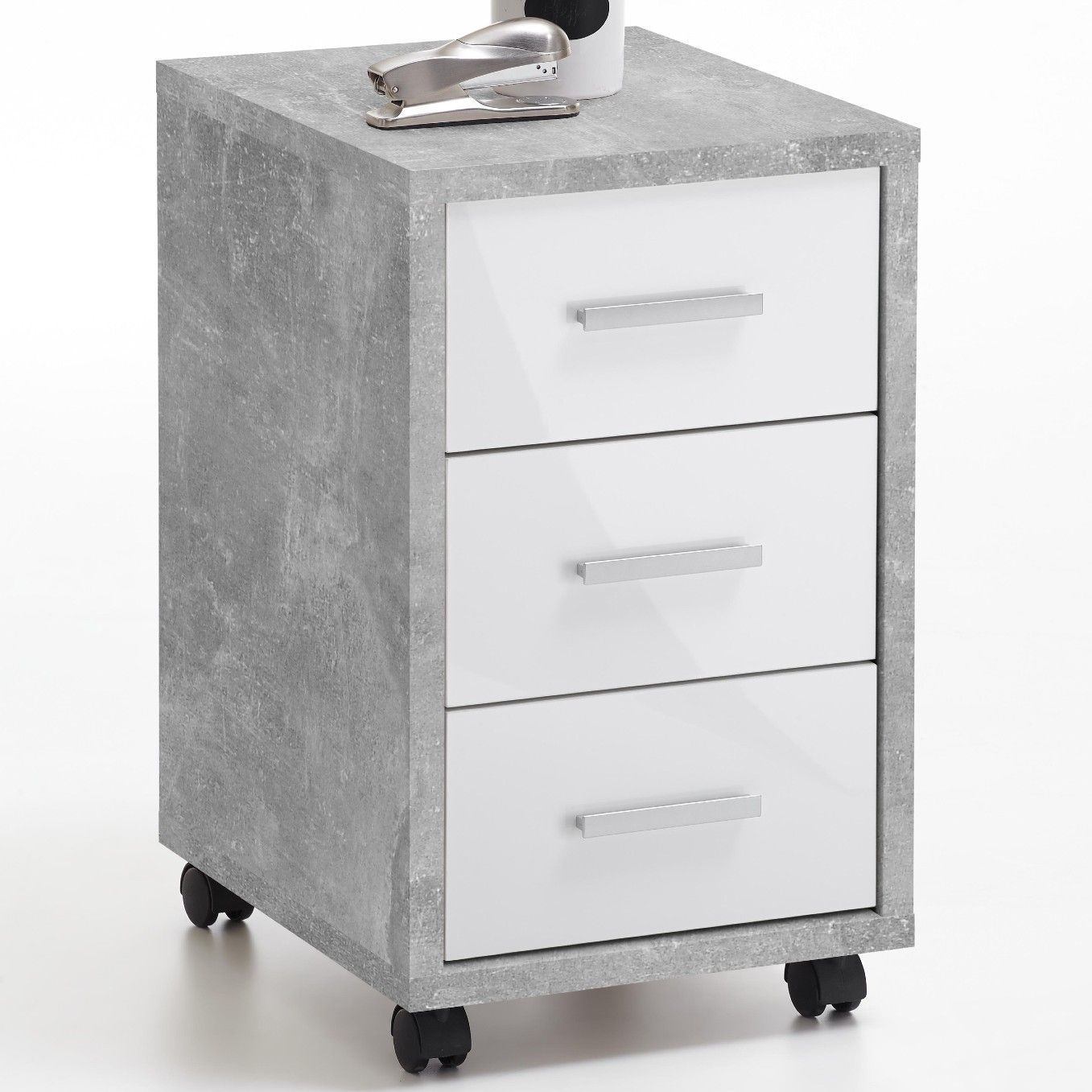 Caisson à tiroirs Diego - béton