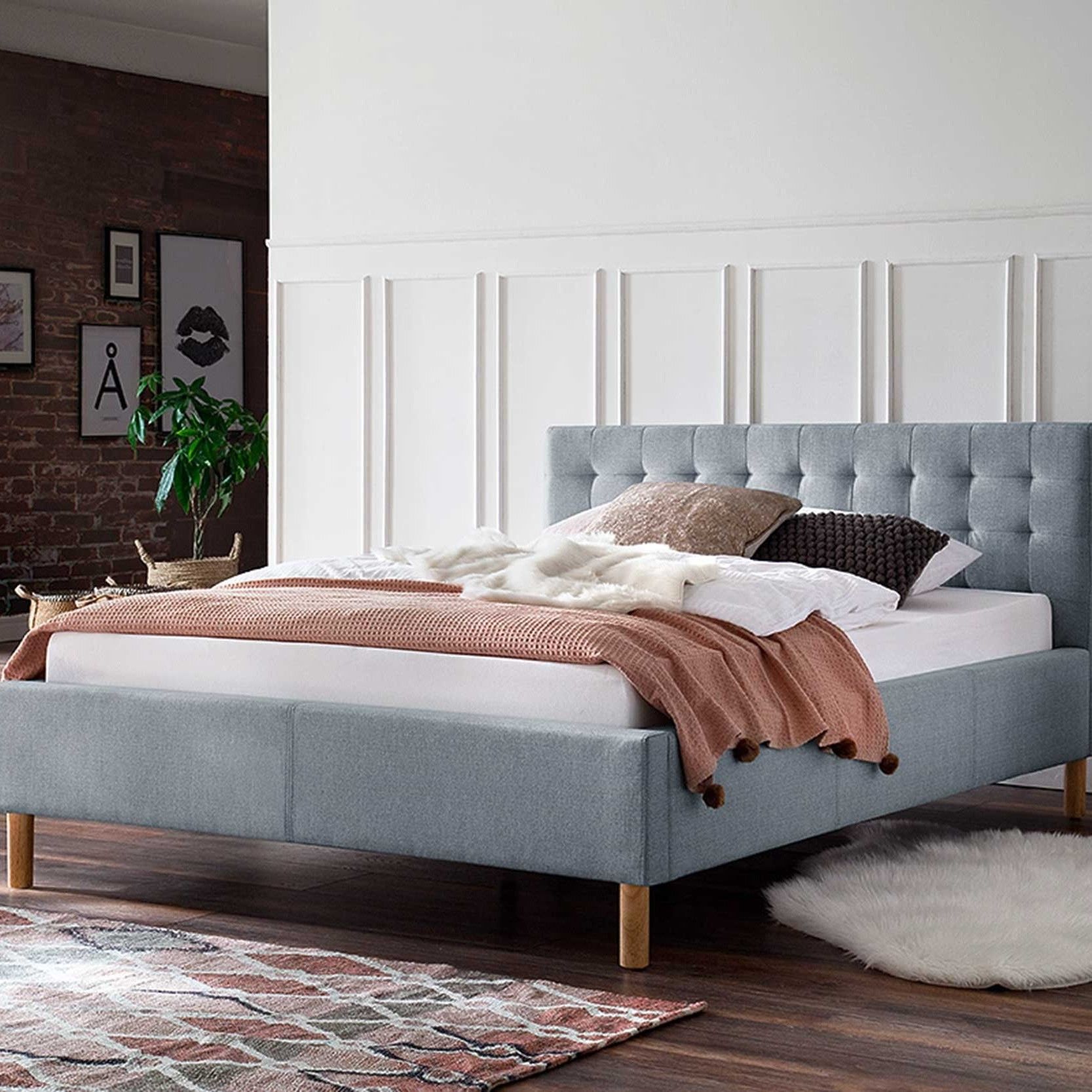 Lit Marilou 120x200 - bleu