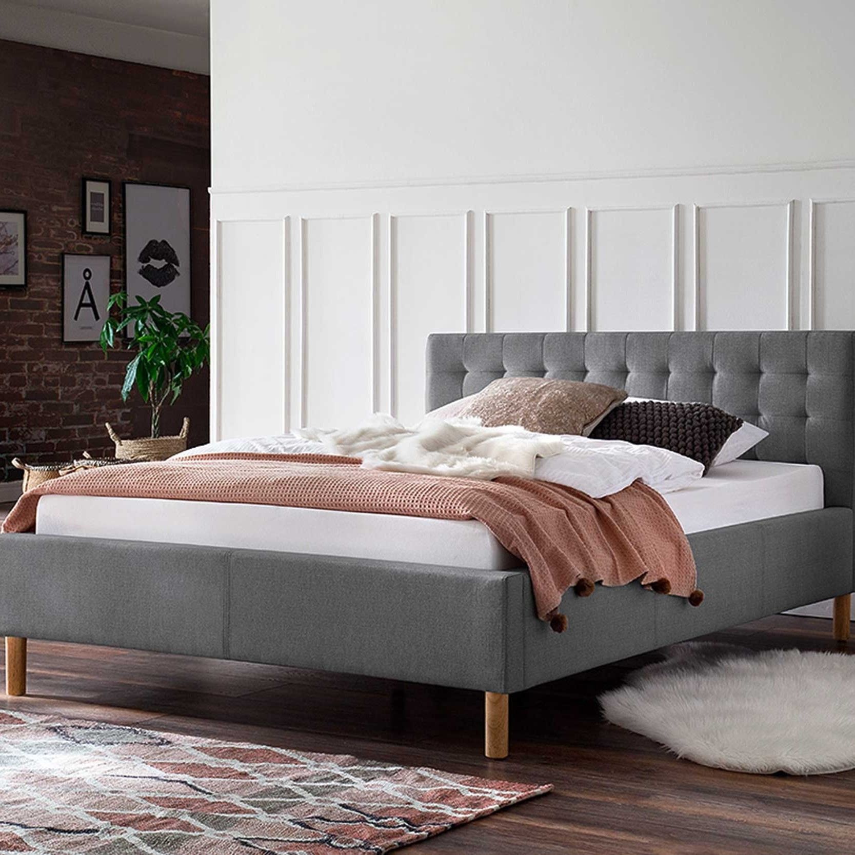 Lit Marilou 120x200 - gris