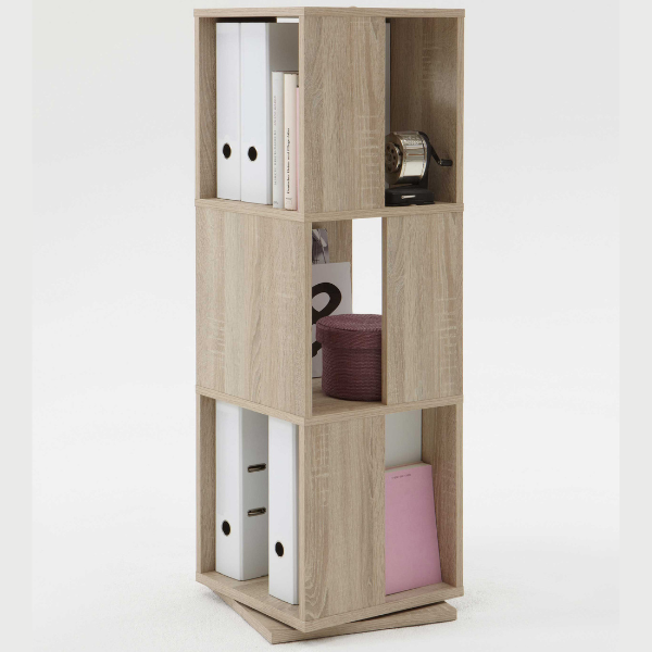 Meuble classeur Tower - chêne