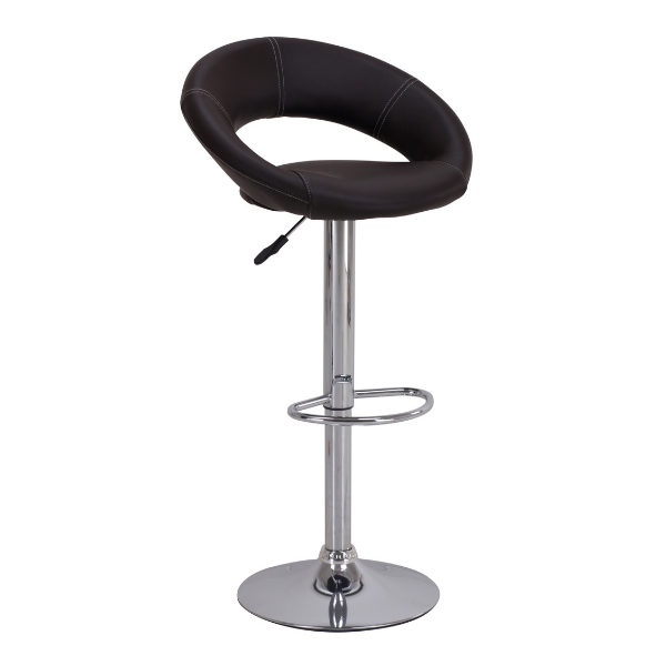 Lot de 2 tabourets de bar Berga - noir