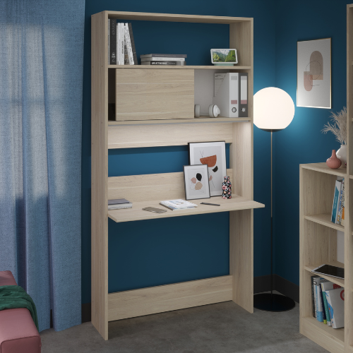Secretaire Fina 105 cm - chêne
