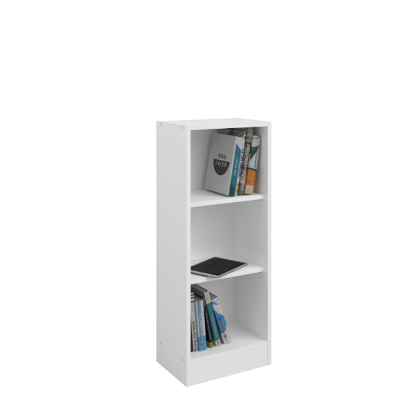 Bibliothèque Hobby 41 cm de longueur-2 étagères-blanc
