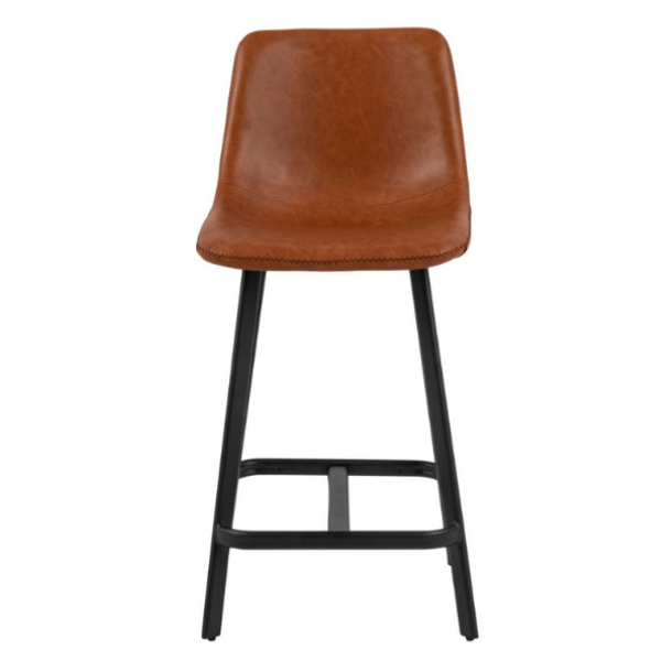 Tabouret de bar Origi - brun/noir