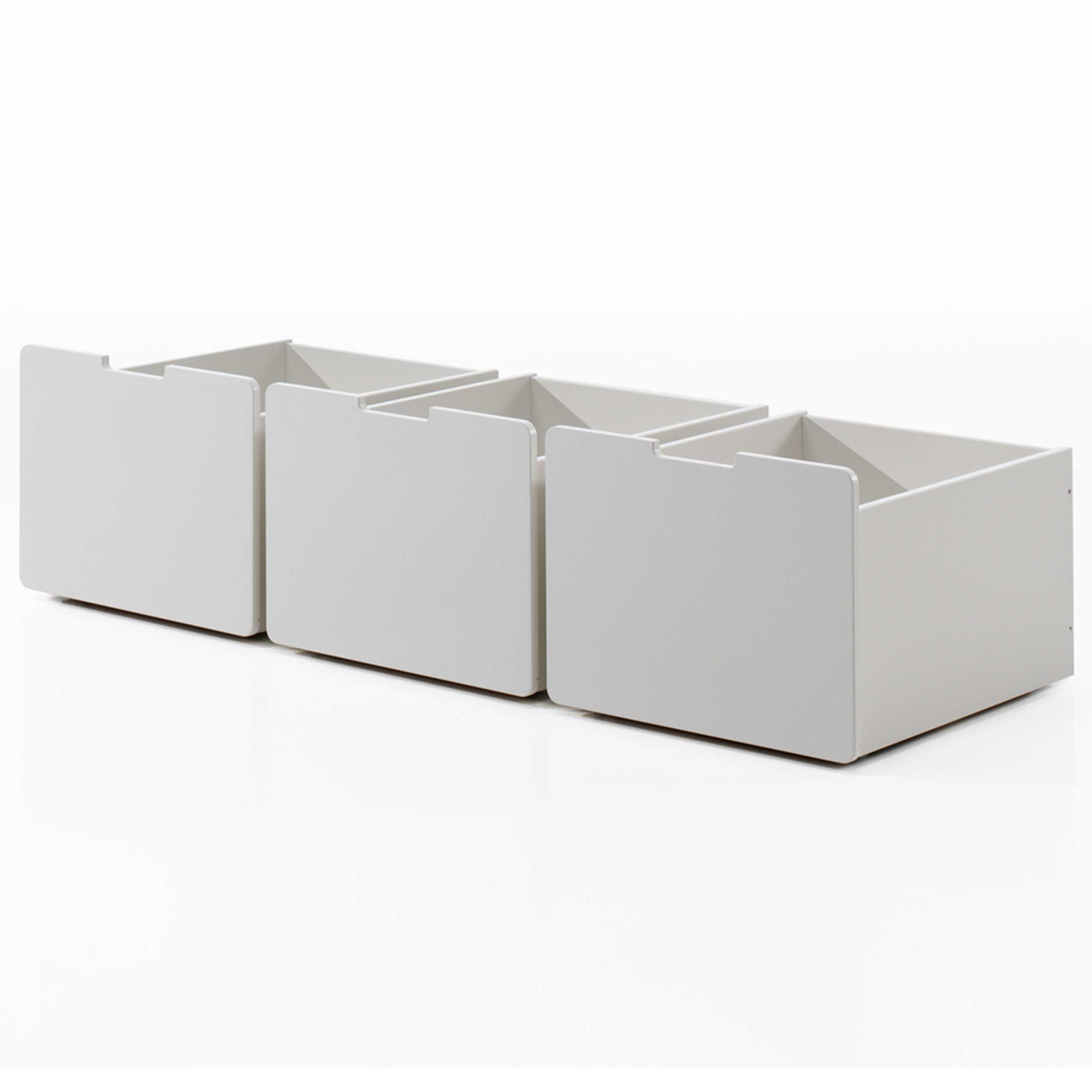 Ensemble de 3 tiroirs Pip - blanc