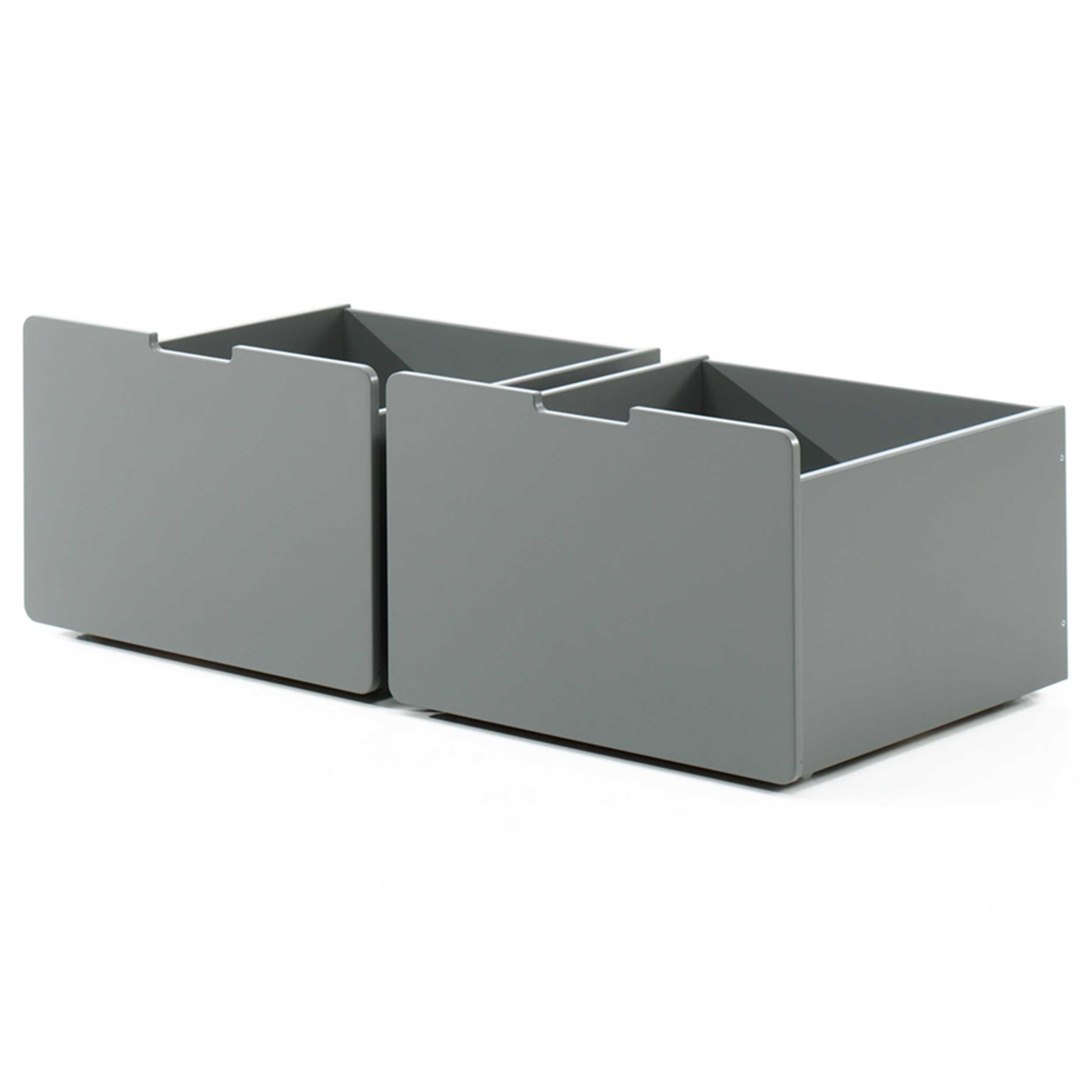 Ensemble de 2 tiroirs Pip - gris