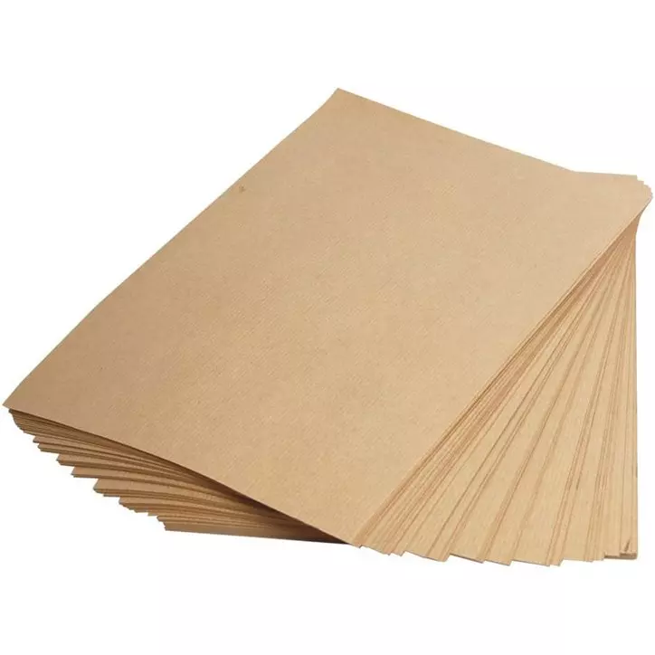 Papier kraft clairefontaine 210x297mm a4 90g coloris brun rame 250 feuilles