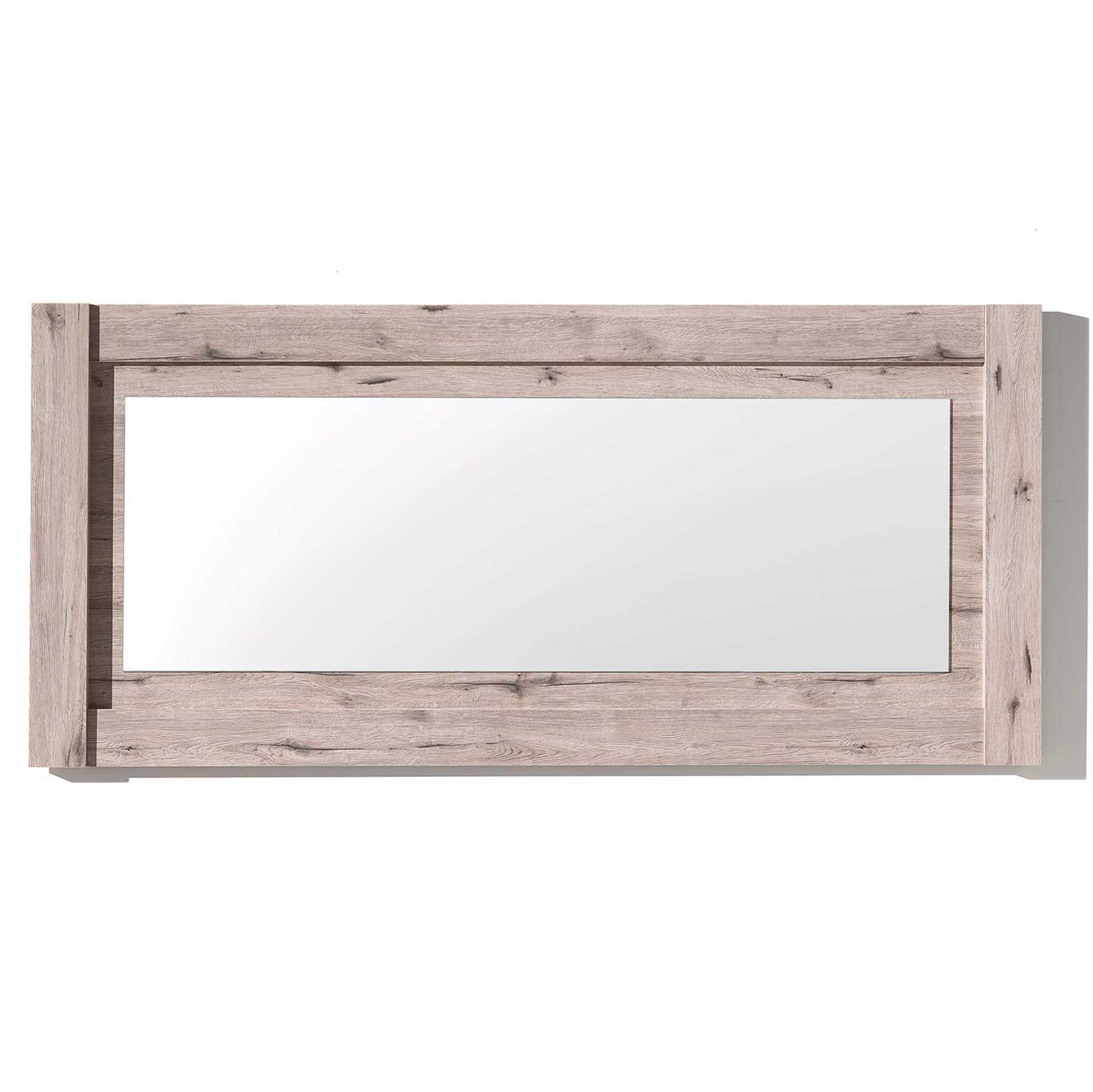 Miroir Poznan 180cm - décor en chêne