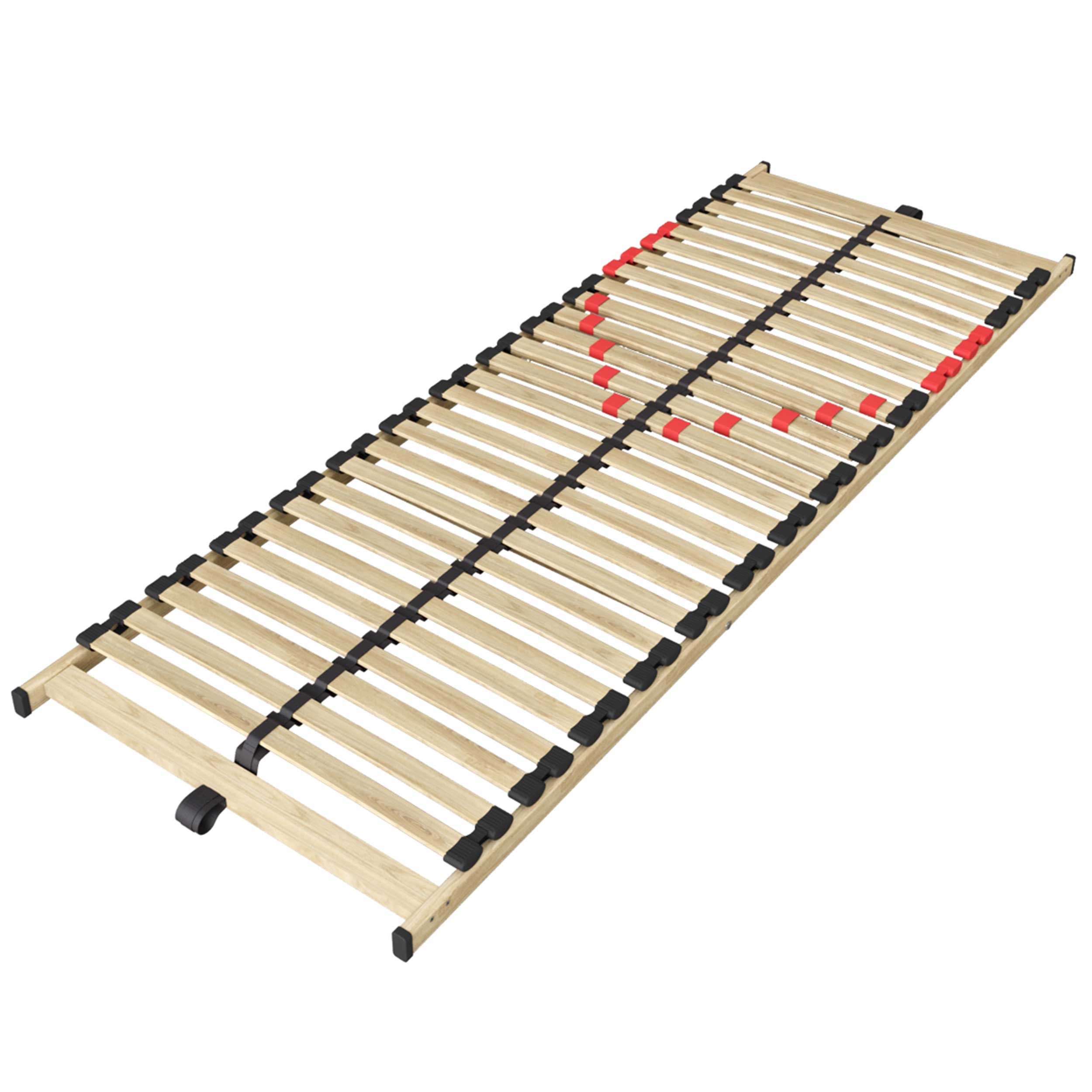 Sommier à lattes fixe Zittaro 70x200 28 lattes