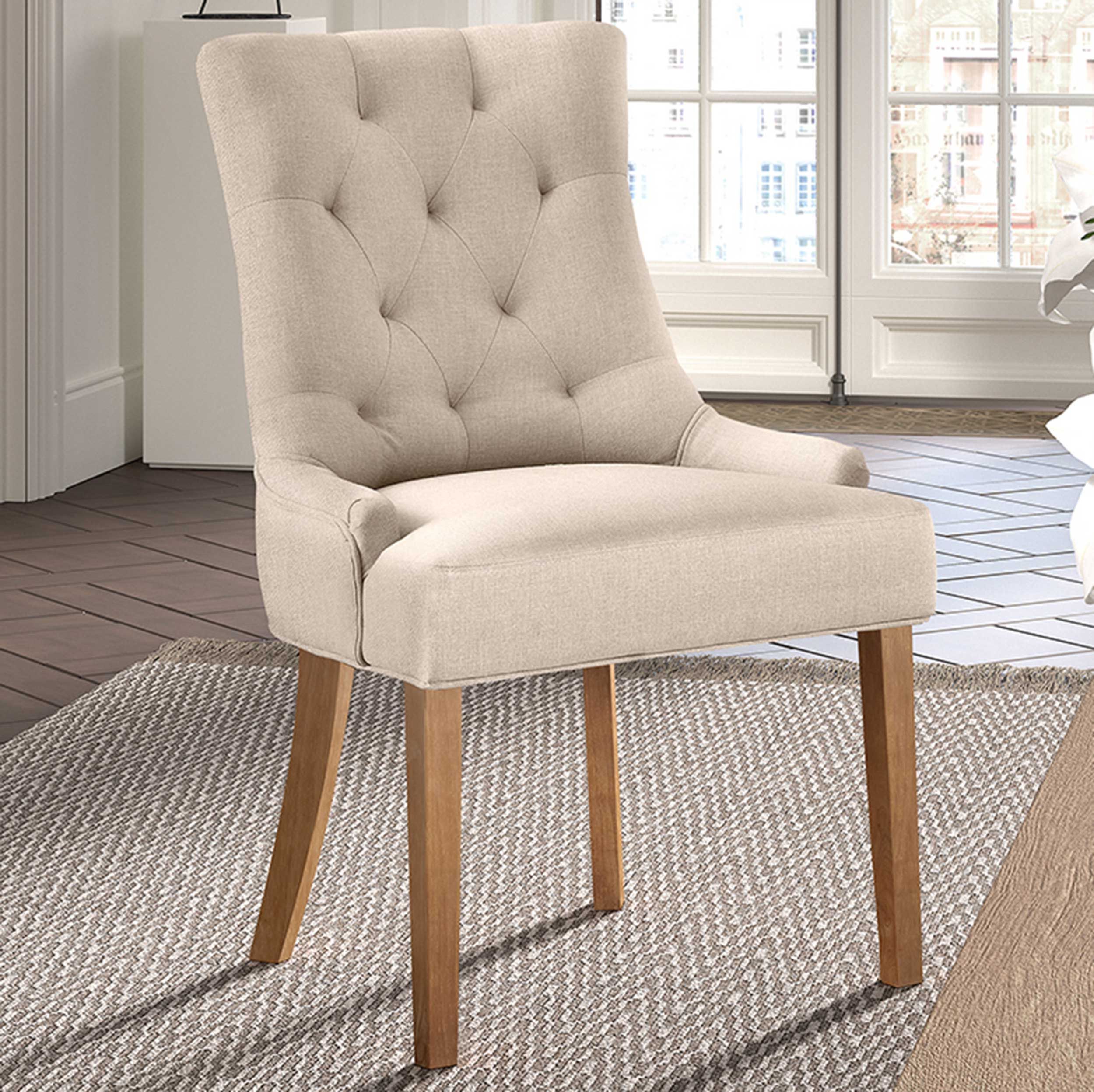 Chaise de salle à manger Anny - sable