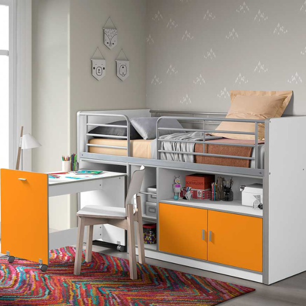 Lit combiné Bonny 91 - orange