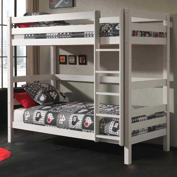 Lit superposé Claire haut - blanc