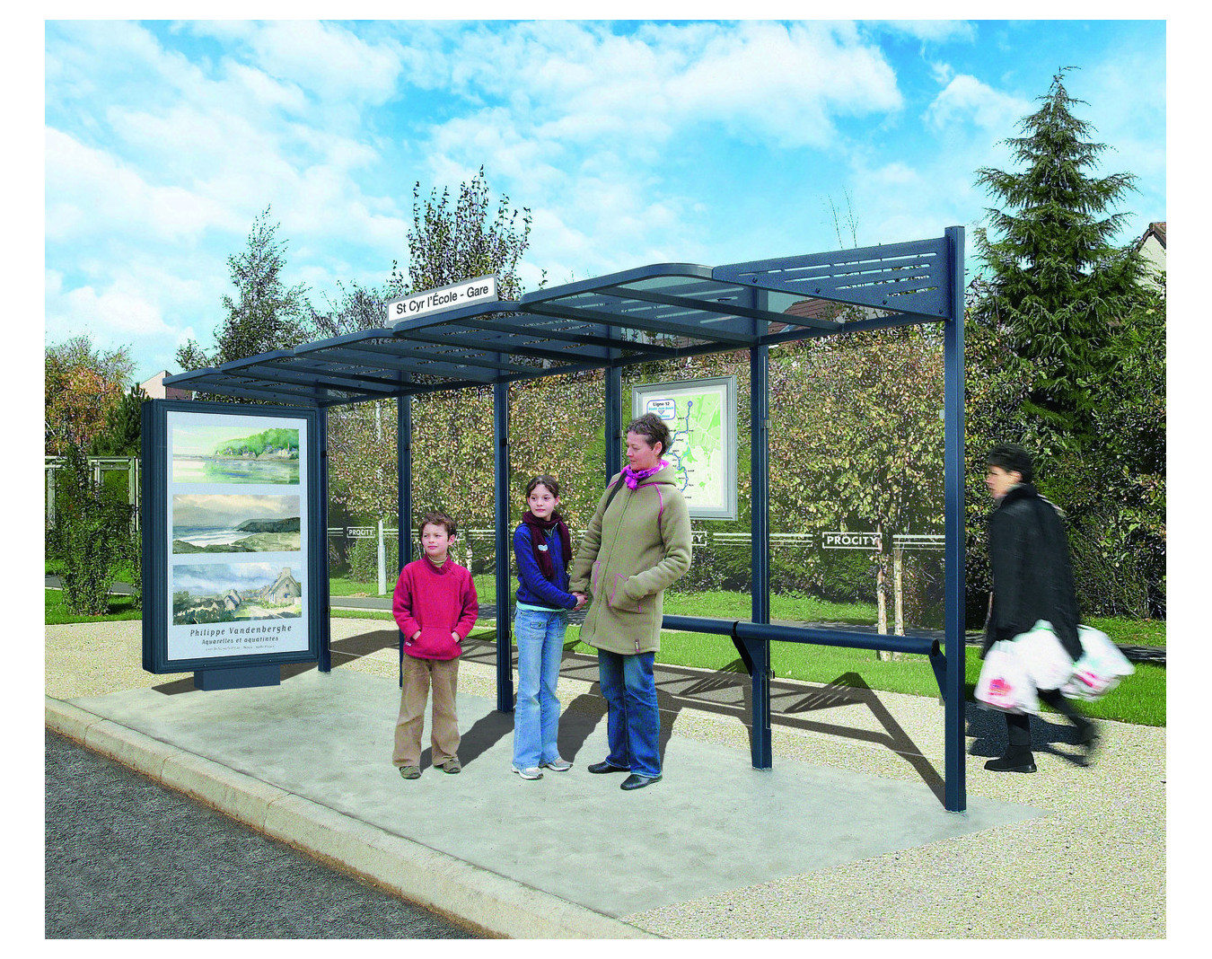 Abri bus Conviviale®