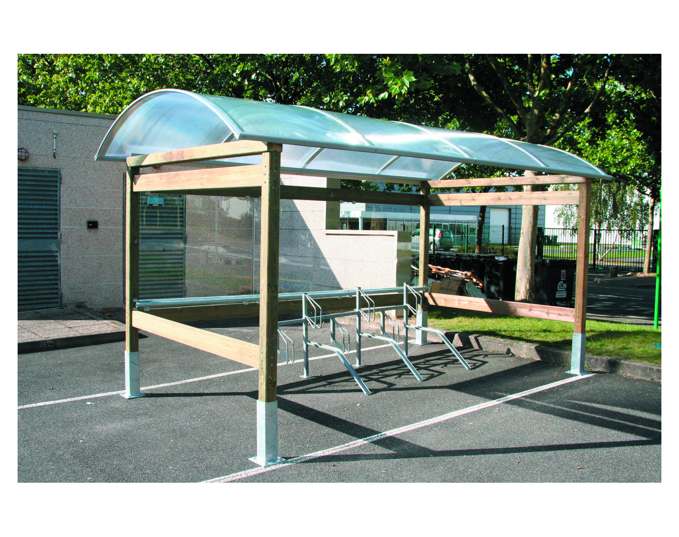 Abri cycle Dévoluy bois