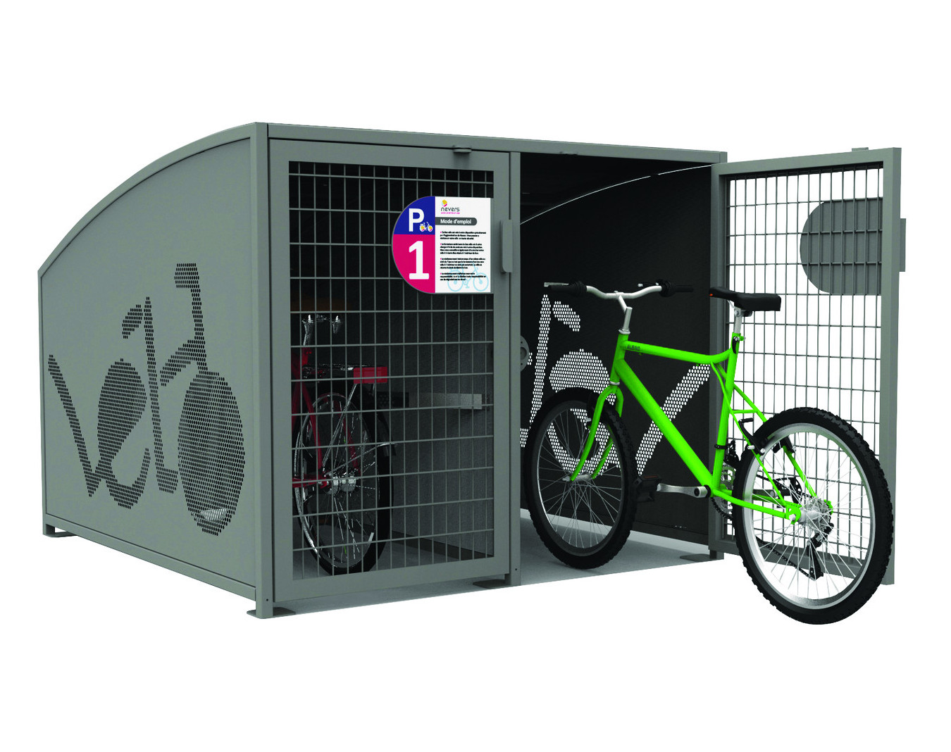 Abri vélo fermé Angers