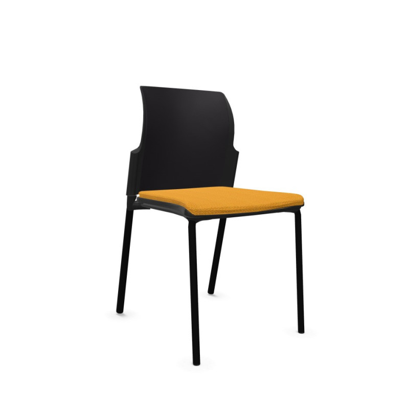 AC 100Siège visiteur gamme E8 – Design contemporain – Assise en résille 3D –
