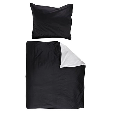 Housse De Couette Aquanova Adagio Noir Coton