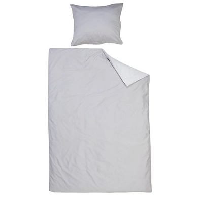 Housse de Couette Aquanova Adagio Gris Argenté Coton