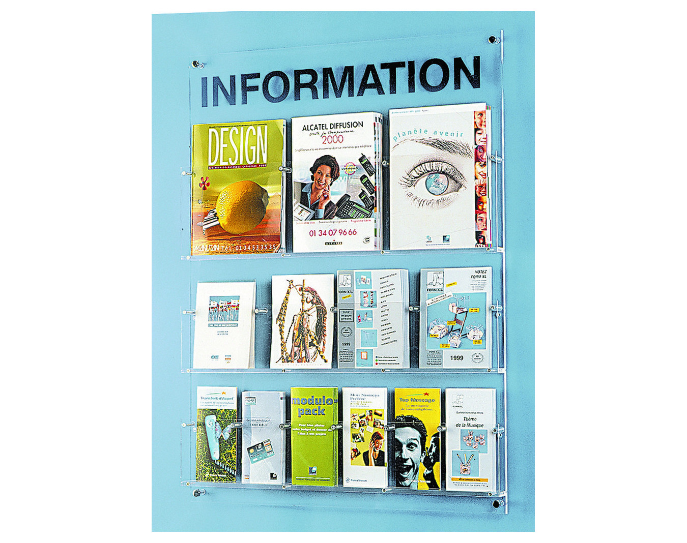 Adhésif "Information" pour présentoir