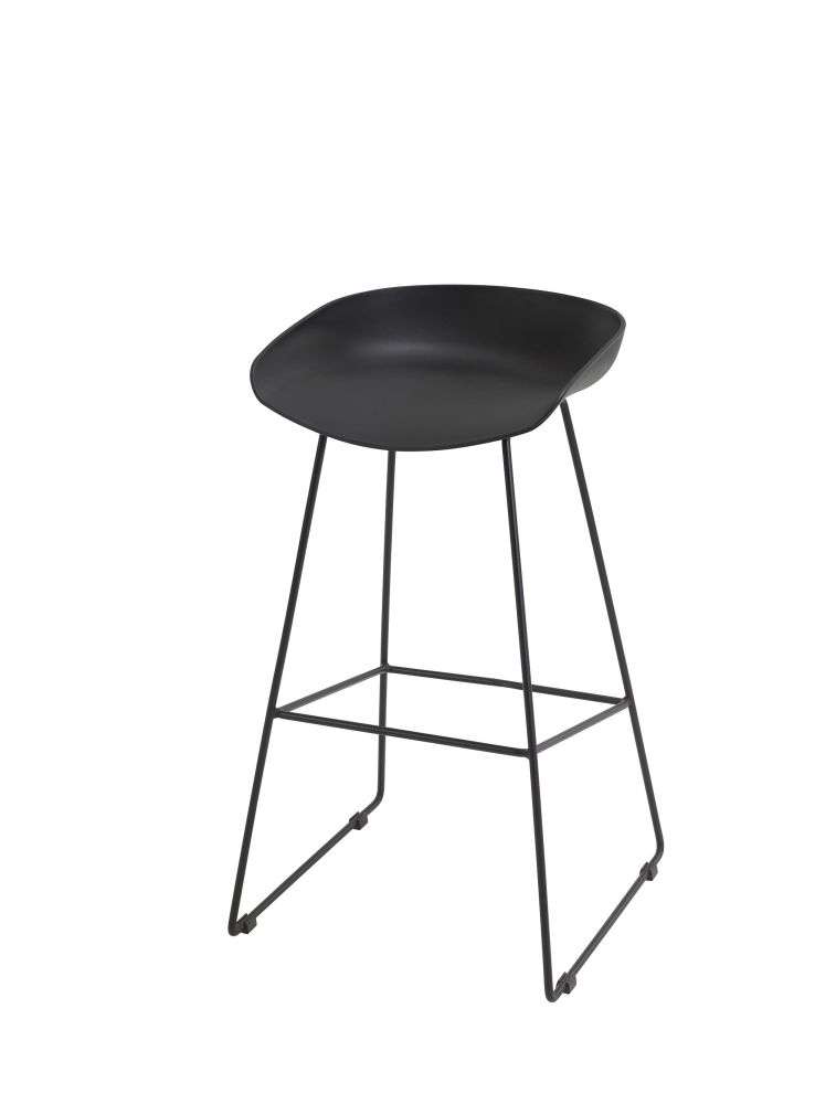 Alba 9740 |Tabouret haut noir | Sitek