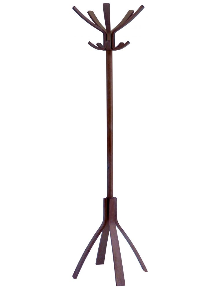 ALBA - PMCAFE - PORTEMENTEAU DE SOL - BOIS / BLANC / BOIS CLAIR