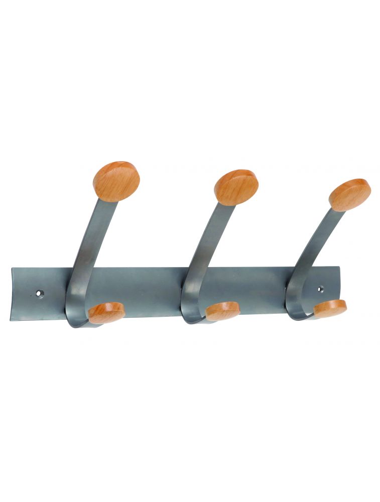 ALBA - PMV3 - PORTE MANTEAUX MURAL Design résistant