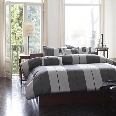 Parure de Lit Kardol All About The Suit Anthracite Satin