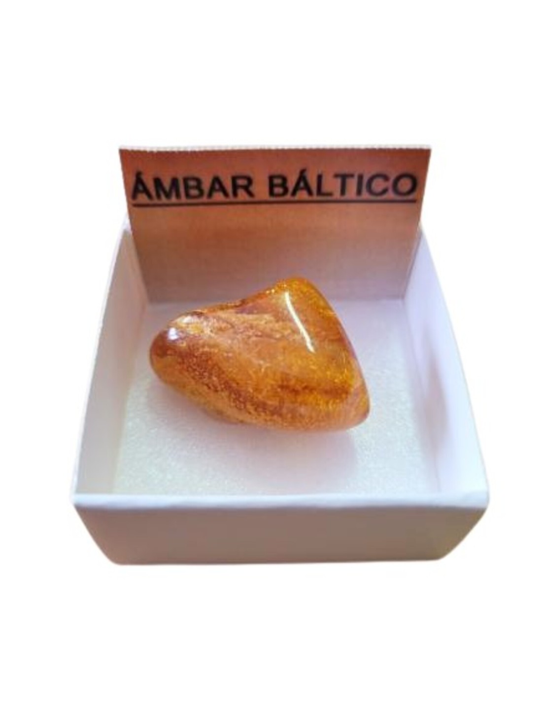 Ambre de la Baltique en pierre roulée - Pierre naturelle aux vertus apaisantes - Encens.fr