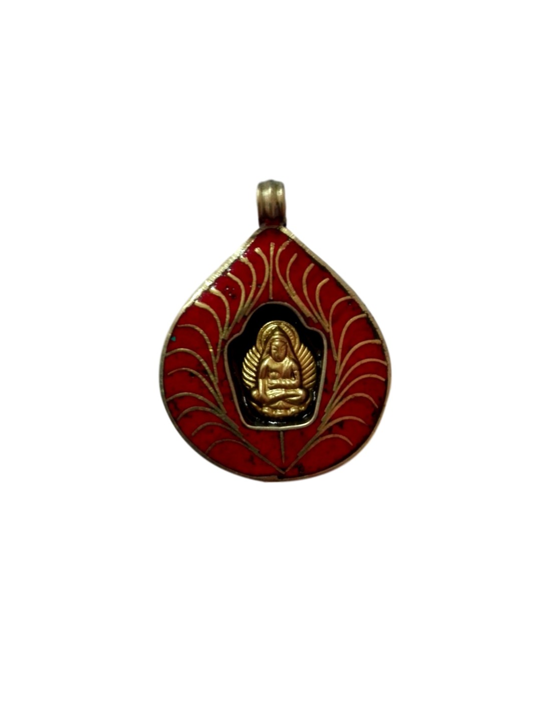 Amulette Bouddha Rouge - Porte-bonheur et Protection spirituelle
