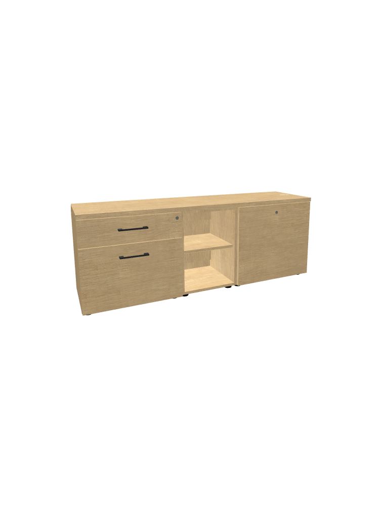 Armoire basse de bureau | MDD|A12M